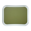 Cambro Prostokątna taca stołówkowa do serwowania 430 x 330 mm z poliestru, zielona Cambro Prostokątna taca stołówkowa do serwowania 430 x 330 mm z poliestru, zielona