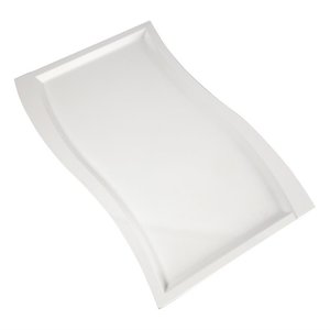 APS Wave Melamine Platter White GN 1/1 APS Wave Melamine Platter White GN 1/1