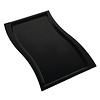APS Wave Melamine Platter Black GN 1/1 APS Wave Melamine Platter Black GN 1/1