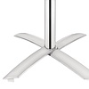 Bolero Kwadratowy stół do bistro z blatem z drewna jesionowego 600mm