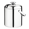 Olympia Wiaderko ze stali nierdzewnej na lód 1,23 L, Ø140 mm, (h)150 mm ze szczypcami i pokrywką Olympia Wiaderko ze stali nierdzewnej na lód 1,23 L, Ø140 mm, (h)150 mm ze szczypcami i pokrywką