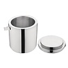 Olympia Stainless Steel Ice Bucket 1,23 L, Ø140 mm, (h)150 mm with Tongs and Lid Olympia Stainless Steel Ice Bucket 1,23 L, Ø140 mm, (h)150 mm with Tongs and Lid