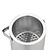 Olympia Wiaderko ze stali nierdzewnej na lód 1,23 L, Ø140 mm, (h)150 mm ze szczypcami i pokrywką