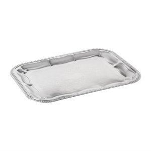 APS Semi-Disposable Party Tray 410 x 310mm Chrome APS Semi-Disposable Party Tray 410 x 310mm Chrome
