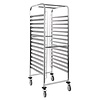 Vogue Gastronorm Racking Trolley 15 Level Vogue Gastronorm Racking Trolley 15 Level