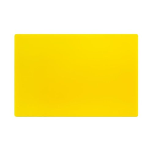 Hygiplas Anti-bacterial Low Density Polyethylene Cutting Board 450 x 300 mm Yellow Hygiplas Anti-bacterial Low Density Polyethylene Cutting Board 450 x 300 mm Yellow