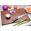 Hygiplas High Density Polyethylene Cutting Board 450 x 300 mm Brown