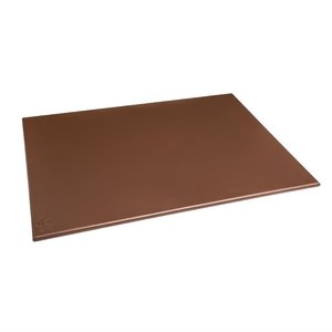 Hygiplas High Density Polyethylene Cutting Board 600 x 450 mm Brown Hygiplas High Density Polyethylene Cutting Board 600 x 450 mm Brown