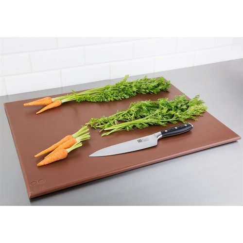 Hygiplas High Density Polyethylene Cutting Board 600 x 450 mm Brown Hygiplas High Density Polyethylene Cutting Board 600 x 450 mm Brown