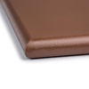 Hygiplas Extra Thick High Density Polyethylene Cutting Board 450 x 300 mm Brown