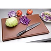 Hygiplas Extra Thick High Density Polyethylene Cutting Board 450 x 300 mm Brown