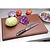 Hygiplas Extra Thick High Density Polyethylene Cutting Board 450 x 300 mm Brown