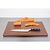 Hygiplas Extra Thick High Density Polyethylene Cutting Board 450 x 300 mm Brown