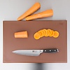 Hygiplas Extra Thick High Density Polyethylene Cutting Board 450 x 300 mm Brown