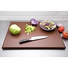 Hygiplas Extra Thick High Density Polyethylene Cutting Board 600 x 450 mm Brown Hygiplas Extra Thick High Density Polyethylene Cutting Board 600 x 450 mm Brown