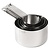 Vogue Stainless Steel Zestaw miarek kuchennych, 5 elementów, 30-250 ml