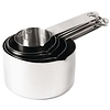 Vogue Stainless Steel Zestaw miarek kuchennych, 5 elementów, 30-250 ml