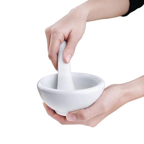 Vogue Porcelain Pestle and Mortar Vogue Porcelain Pestle and Mortar