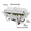 Olympia Pasta Chafing Dish with a Removable Full Cover GN 1/1
