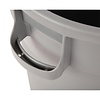 Jantex 120 L Grey Round Plastic Waste Bin, Lift Lid Jantex 120 L Grey Round Plastic Waste Bin, Lift Lid