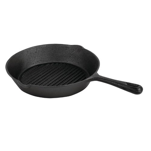 Vogue Cast Iron Grill Pan Ø267 mm Vogue Cast Iron Grill Pan Ø267 mm