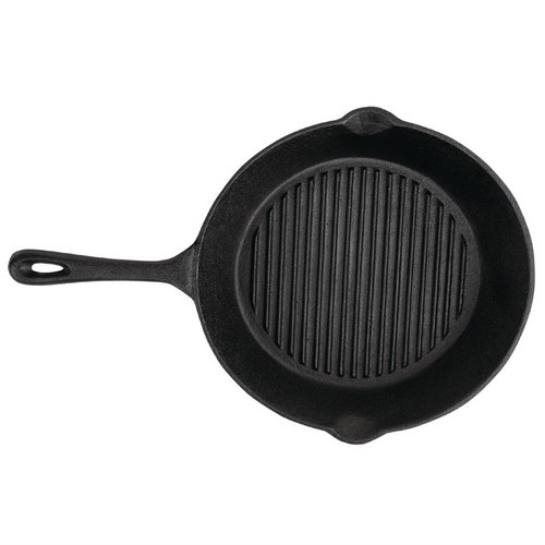 Vogue Cast Iron Grill Pan Ø267 mm Vogue Cast Iron Grill Pan Ø267 mm