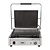 Buffalo Single Cast Iron Contact Grill, Smooth Bottom Plate, Top Grooved, 375 x 276 mm, 2,2 kW