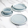 Olympia Cavolo Flat Round Bowl Ice Blue 143mm (Pack of 6) Olympia Cavolo Flat Round Bowl Ice Blue 143mm (Pack of 6)