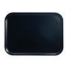 Cambro Prostokątna taca stołówkowa do serwowania 457 x 355 mm z włókna szklanego, czarna