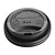 Fiesta Green Black Compostable Coffee Cup Lids 225 ml (Pack of 50)