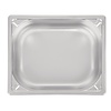 Vogue Stainless Steel Gastronorm Pan 1/2 100 mm Vogue Stainless Steel Gastronorm Pan 1/2 100 mm
