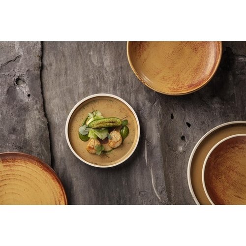 Olympia Talerz płytki, Ø250 mm, Canvas, rdzawa sjena (6 szt.) Olympia Talerz płytki, Ø250 mm, Canvas, rdzawa sjena (6 szt.)