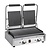 Buffalo Double Cast Iron Contact Grill, Smooth Grill Plate, 210 x 226 mm, 2,9 kW