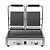 Buffalo Double Cast Iron Contact Grill, Smooth Grill Plate, 210 x 226 mm, 2,9 kW