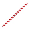 Fiesta Green Compostable Paper Smoothie Straws Red Stripes (Pack of 250) Fiesta Green Compostable Paper Smoothie Straws Red Stripes (Pack of 250)