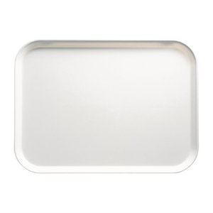 Cambro Glass Fibre Rectangular Canteen Tray 457 x 355 mm White Cambro Glass Fibre Rectangular Canteen Tray 457 x 355 mm White
