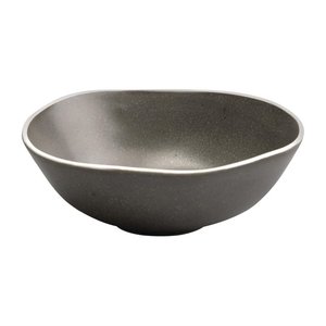 Olympia Chia Small Bowls Charcoal 155mm (Pack of 6) Olympia Chia Small Bowls Charcoal 155mm (Pack of 6)