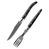 Comas ACR Steak Fork with Wooden Handle (Pack of 6)