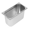 Vogue Stainless Steel Gastronorm Pan 1/3 200 mm Vogue Stainless Steel Gastronorm Pan 1/3 200 mm