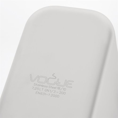 Vogue Pojemnik GN 1/3 200 mm ze stali nierdzewnej Vogue Pojemnik GN 1/3 200 mm ze stali nierdzewnej