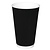 Fiesta Black Ripple Wall Takeaway Coffee Cups 455 ml (Pack of 25)