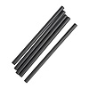 Fiesta Green Compostable Paper Smoothie Straws Black (Pack of 250)