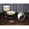 Fiesta Green Beige Compostable Coffee Cups Single Wall 340 ml (Pack of 1000)
