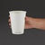 Vegware White Compostable Coffee Cups Single Wall 340 ml (Pack of 1000)