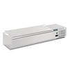 Polar Refrigeration  Top unit for storing ingredients 5x 1/4 GN, 110W, from 2 to 8°C with Stainless Steel Lid