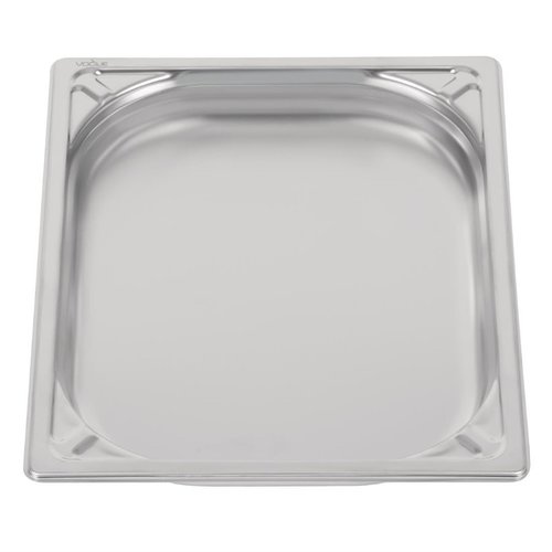 Vogue Stainless Steel Gastronorm Pan 1/2 40 mm Vogue Stainless Steel Gastronorm Pan 1/2 40 mm