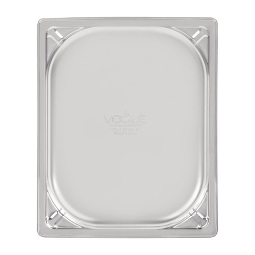 Vogue Stainless Steel Gastronorm Pan 1/2 40 mm Vogue Stainless Steel Gastronorm Pan 1/2 40 mm