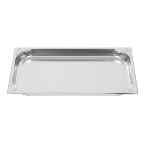 Vogue Stainless Steel Gastronorm Pan 1/1 40 mm Vogue Stainless Steel Gastronorm Pan 1/1 40 mm