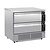 Polar Refrigeration  U-Series Chłodziarko-zamrażarka z podwójną szufladą 4xGN