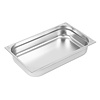 Vogue Stainless Steel Gastronorm Pan 1/1 100 mm Vogue Stainless Steel Gastronorm Pan 1/1 100 mm